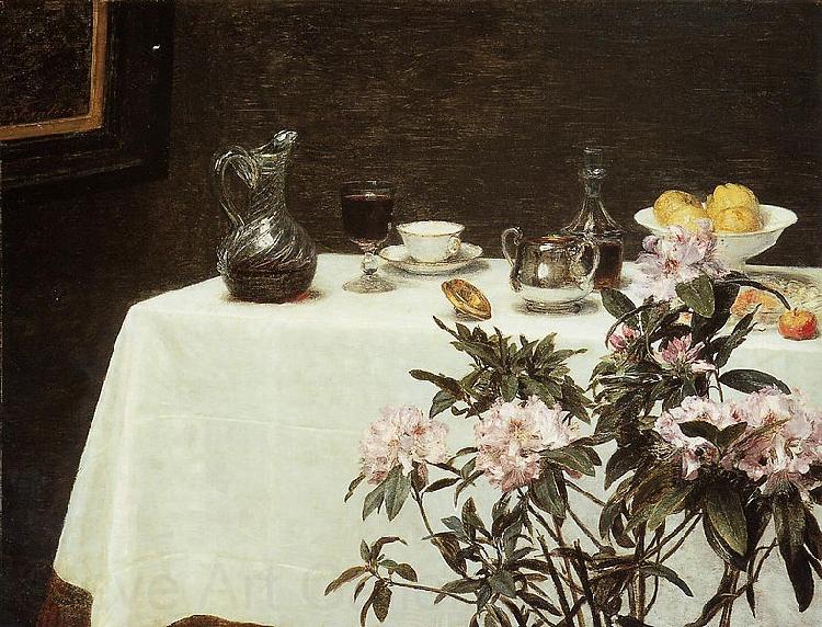 Henri Fantin-Latour Corner of a Table Norge oil painting art